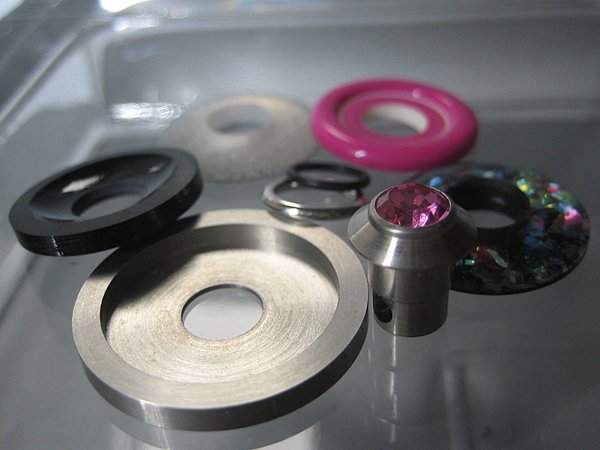 Komplett-Set - "Pink" mit 4mm Zylinder